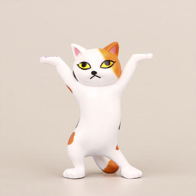 Charming Cat Desk Companion