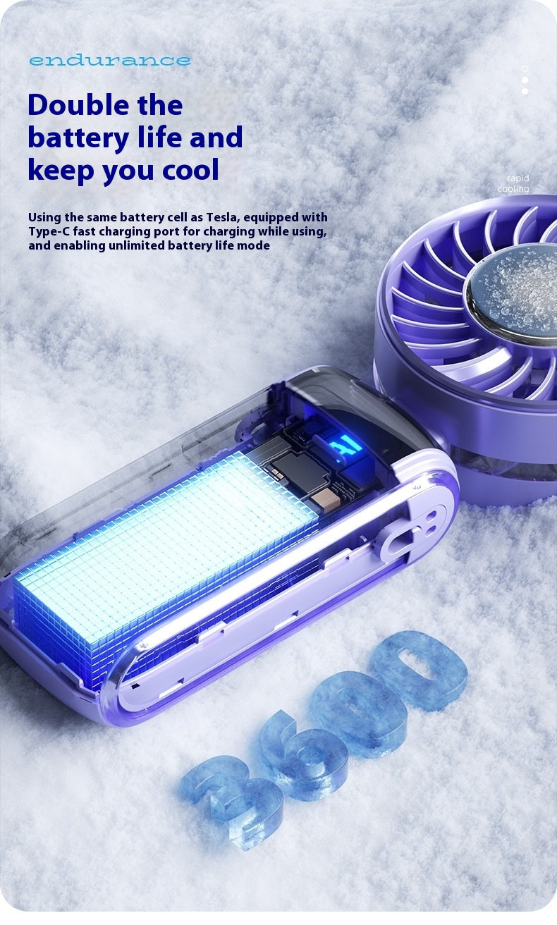 BreezePro Foldable Turbo Fan