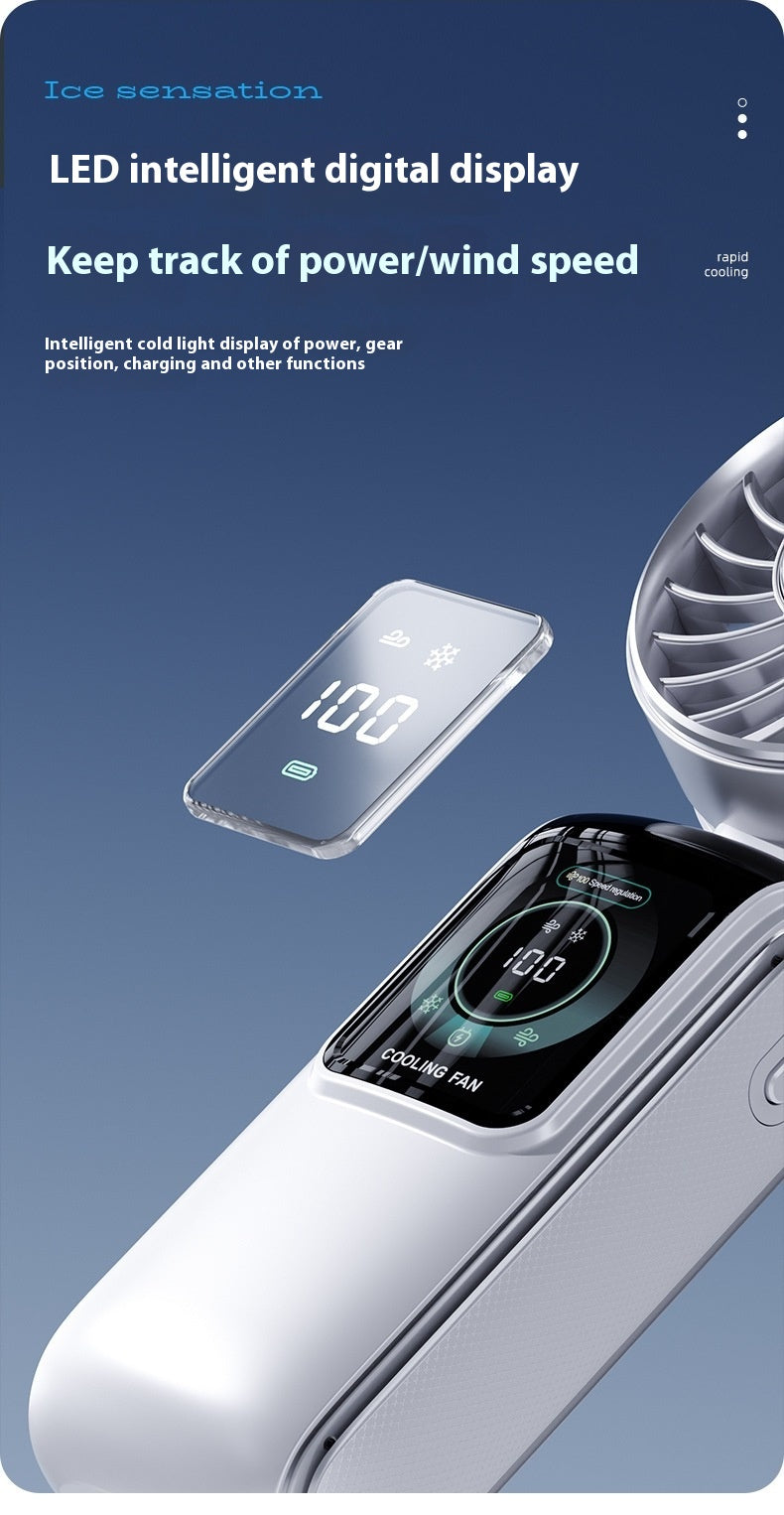 BreezePro Foldable Turbo Fan
