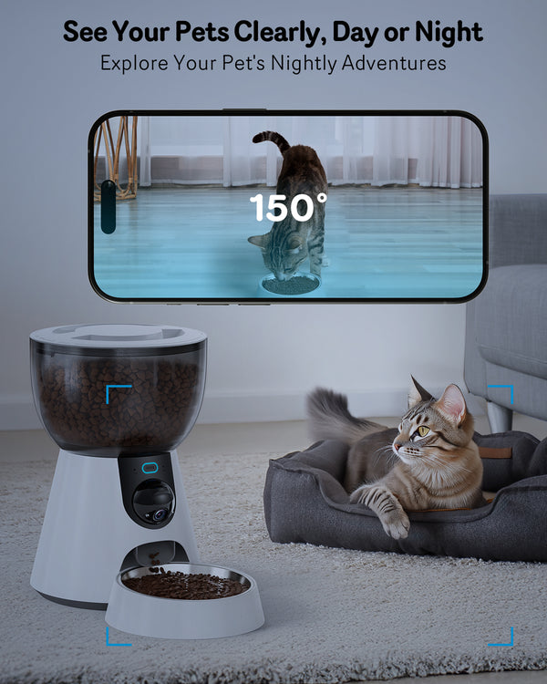 Smart Cat Feeder with Camera